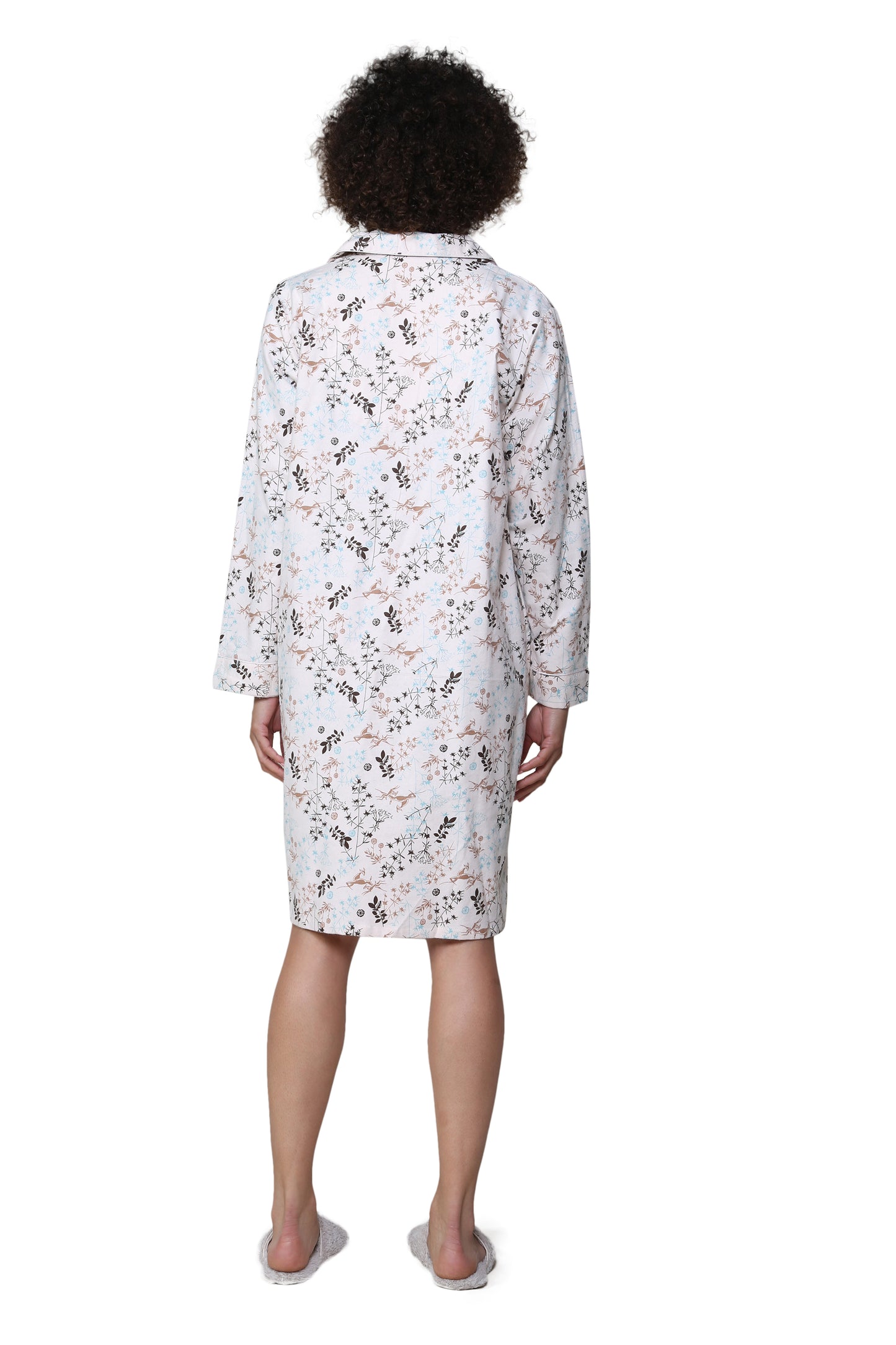 Flannel Night Shirt - La Cera