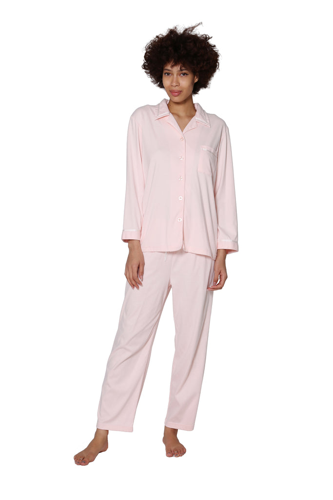 Long Sleeve Plus Size PJ Set - La Cera