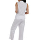 100% Cotton Sleeveless Embroidered Sailboat Capri Pajama Set - La Cera