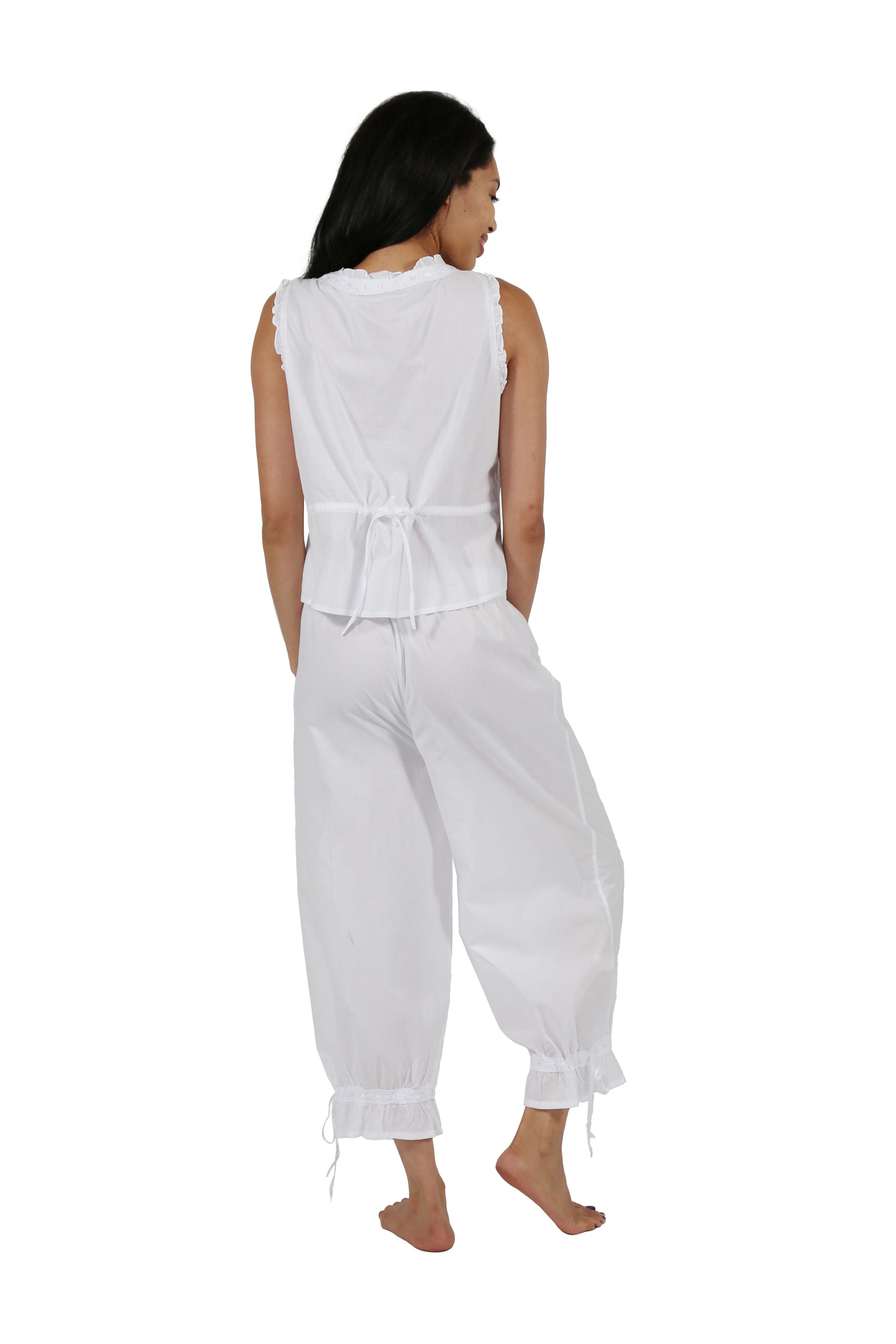 La Cera Sleeveless Bloomer PJ - La Cera