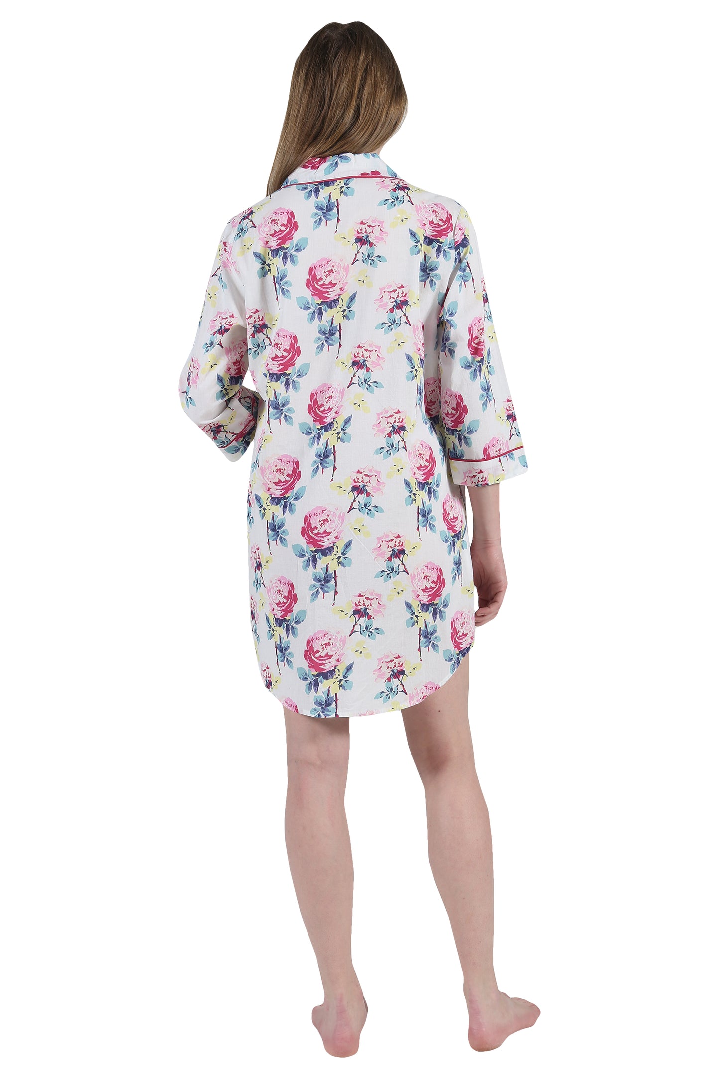 La Cera Long Sleeve Nightshirt - La Cera