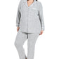The Comfort Collection Plus Size Tailored PJ Set