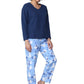 Polar Bear Flannel Pajama Set - La Cera