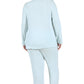 The Comfort Collection Plus Size Snap PJ Set - La Cera