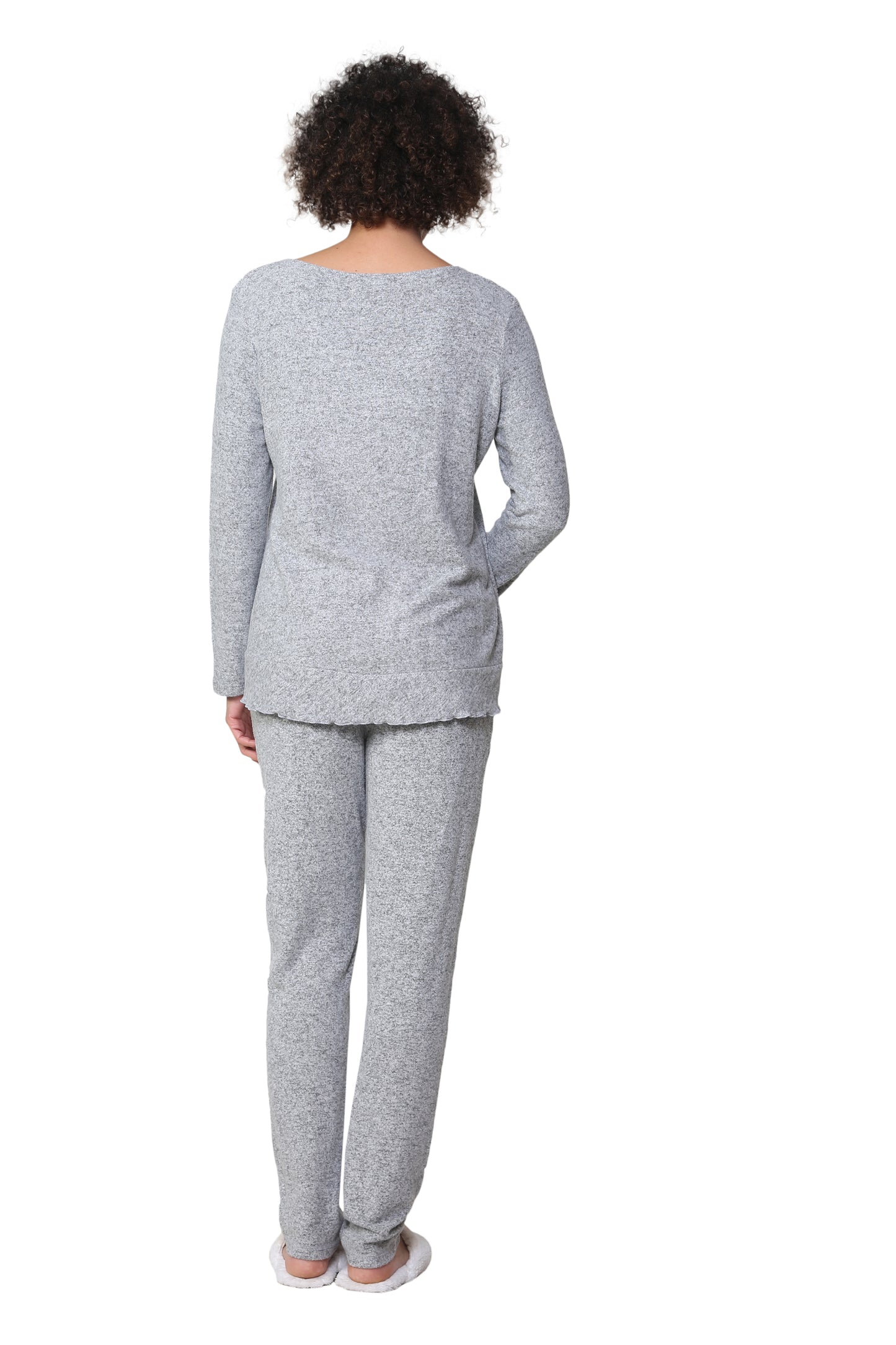 The Comfort Collection Snap PJ Set - La Cera