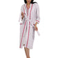 Floral Print Knit Robe
