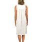 La Cera 100% Cotton Knit Smocked Chemise