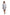La Cera Knit Floral Print Nightshirt - La Cera