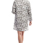 Rayon Sage Floral Chemise - La Cera