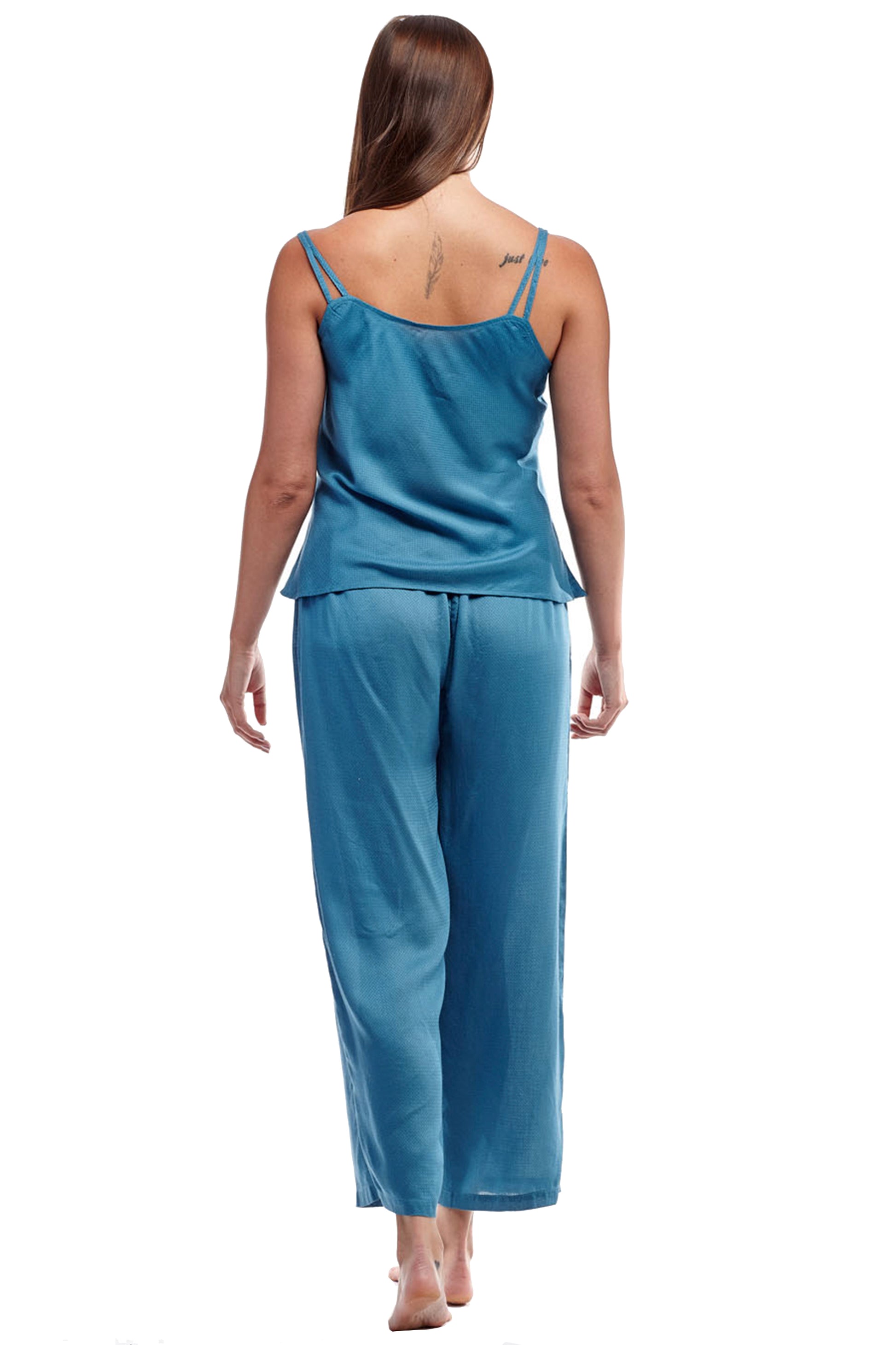 Solid Rayon PJs - La Cera