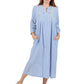 100% Cotton Seersucker Zip Front Robe