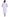 La Cera 100% Cotton Sleeveless Dress with Hem Embroidery - La Cera