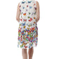 La Cera Sleeveless Butterfly Printed Dress - La Cera