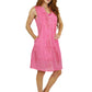 Printed Cotton Sleeveless Dress