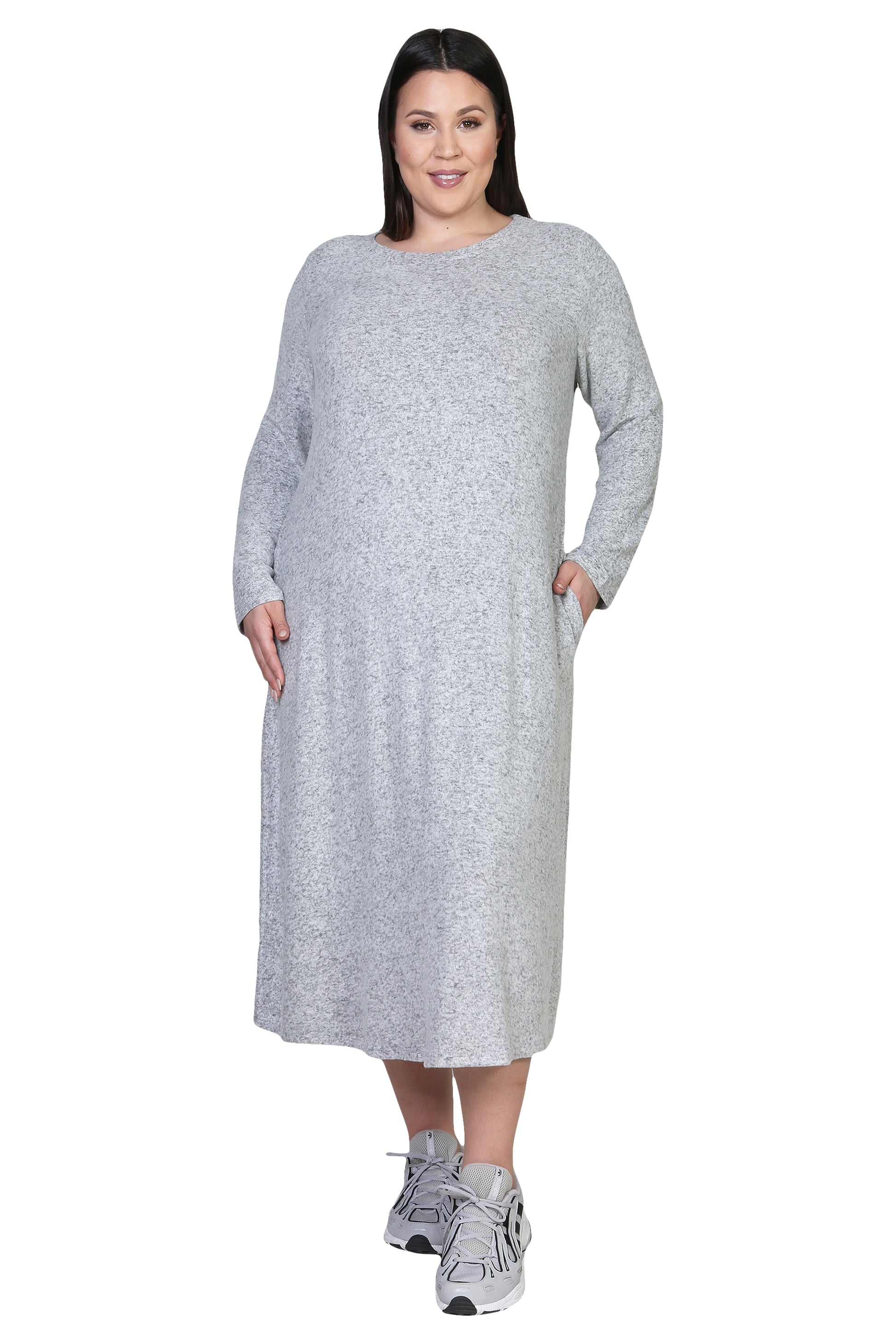 The Comfort Collection Plus Size Shift Gown - La Cera