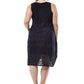 La Cera Plus Size Sleeveless Knit Dress - La Cera