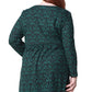La Cera Plus Size Pullover Tunic Top - La Cera