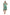 La Cera Plus Size Peacock Print Short Sleeve Dress - La Cera