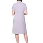 La Cera Rayon Print Shirt Dress