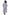 La Cera Blue Patchwork Plus Size Short Sleeve Dress - La Cera