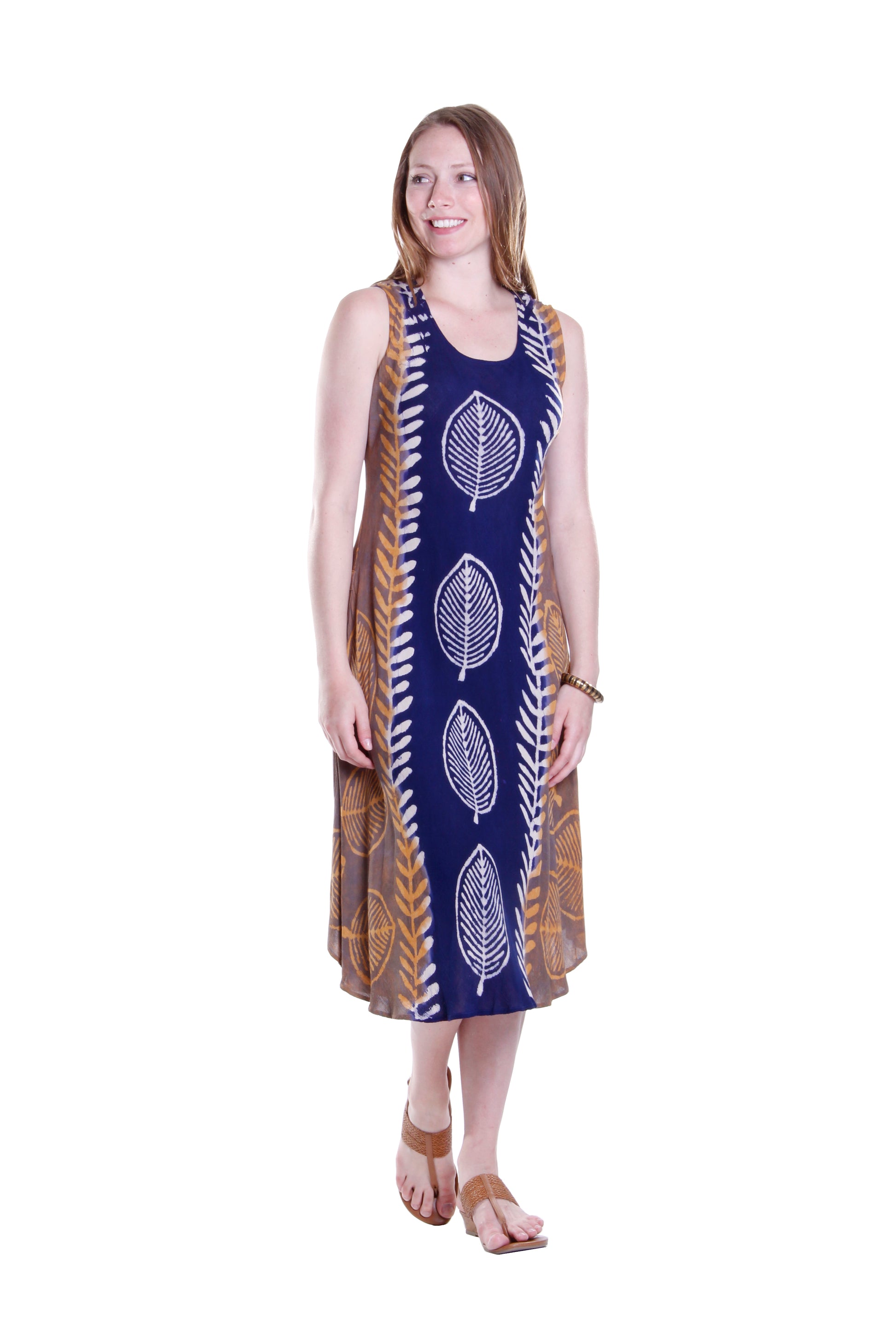 Plus Size La Cera Sleeveless V-Neck Dress - La Cera