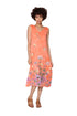 La Cera Sleeveless V-Neck Dress - La Cera