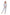 La Cera Knit Floral Pajama Set - La Cera