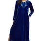Plus Size La Cera Velour Gown - La Cera