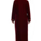 Plus Size La Cera Velour Gown - La Cera