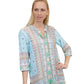 Mosaic Border Print Tunic - La Cera