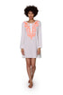 La Cera Embroidered Cover Up - La Cera