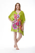 100% Cotton Floral Print Tunic - La Cera