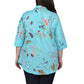 Plus Size Nature At It's Best Release Print Tunic - La Cera