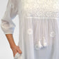 La Cera Women's Long Sleeve Embroidered Top - La Cera - 3
