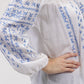 La Cera Hand-Embroidered Peasant Top - La Cera - 5