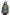 La Cera Quilted Sage Mandarin Jacket - La Cera