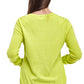 La Cera Long Sleeve Cardigan with Pockets - Plus Size - La Cera