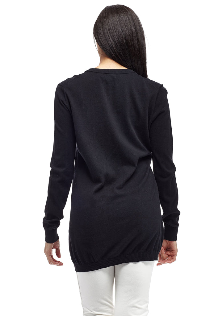 La Cera Long Sleeve Cardigan - La Cera