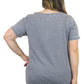 Plus Size Soft & Supple V-Neck Knit Top - La Cera