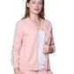 French Terry Cotton 2-Piece Zip-Front Track Pant Set - La Cera