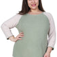 Comfort Collection Plus Size Baseball Tee - La Cera