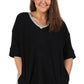The Comfort Collection Block Plus Size Tee