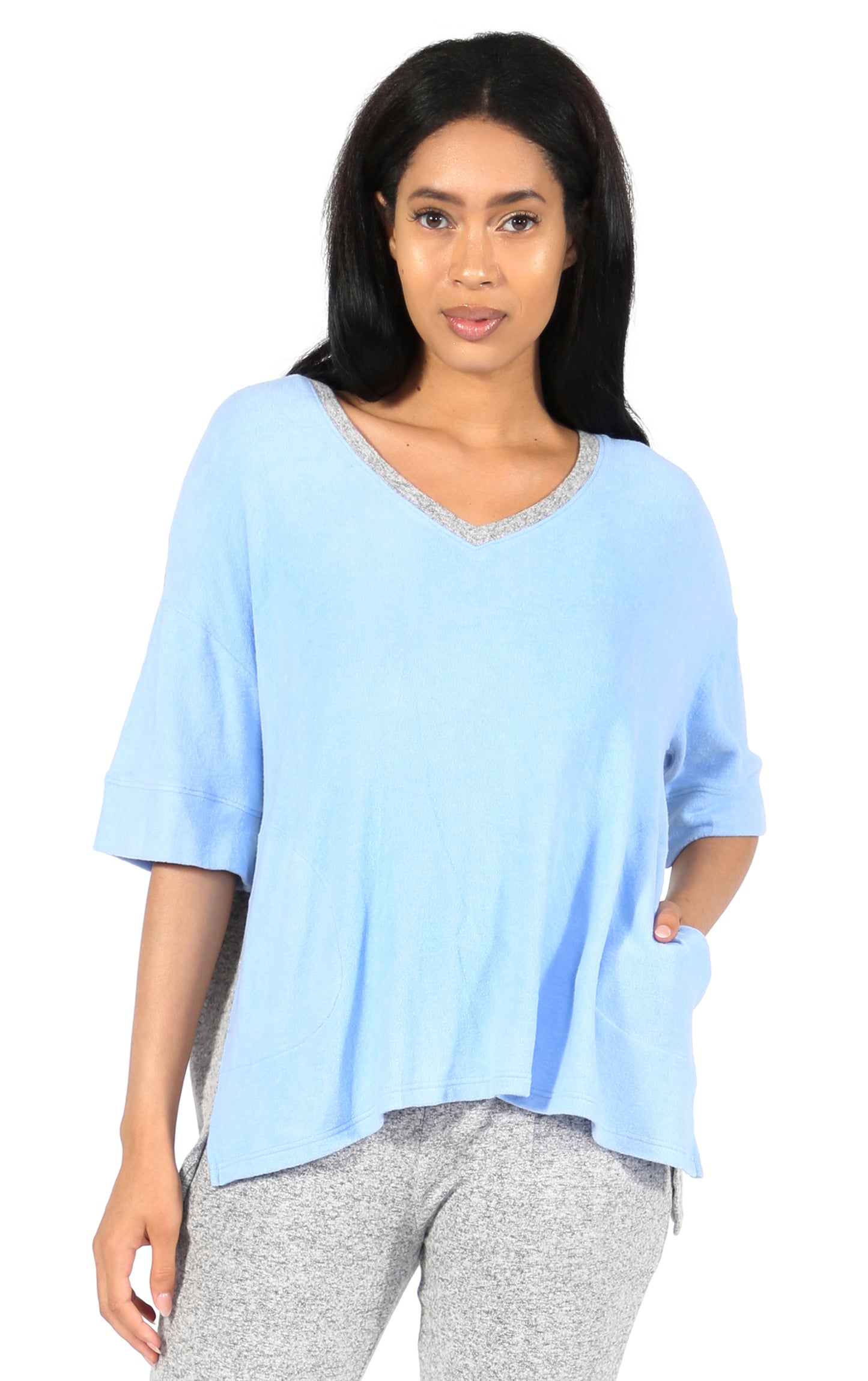 The Comfort Collection Block Tee - La Cera