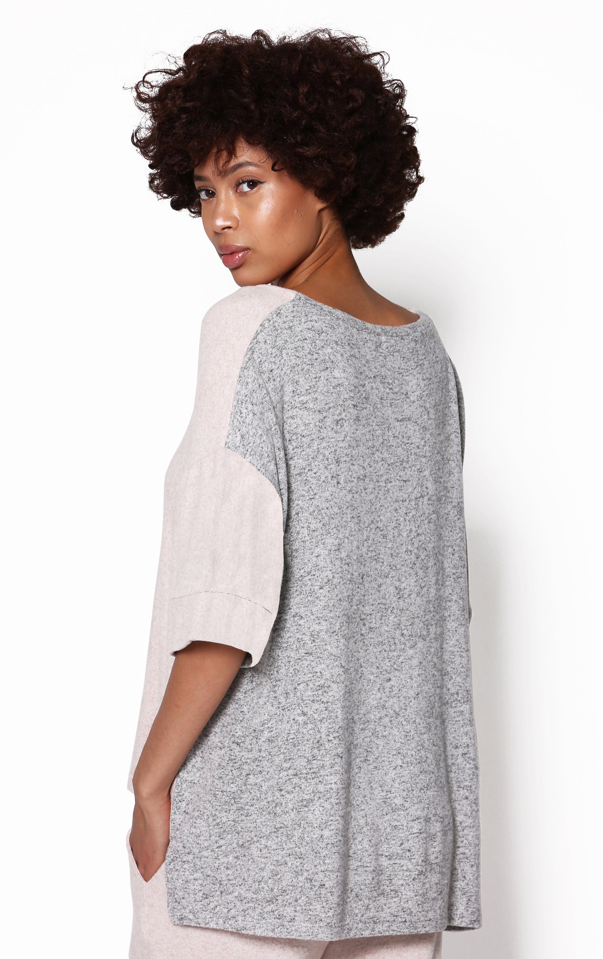 The Comfort Collection Block Tee - La Cera