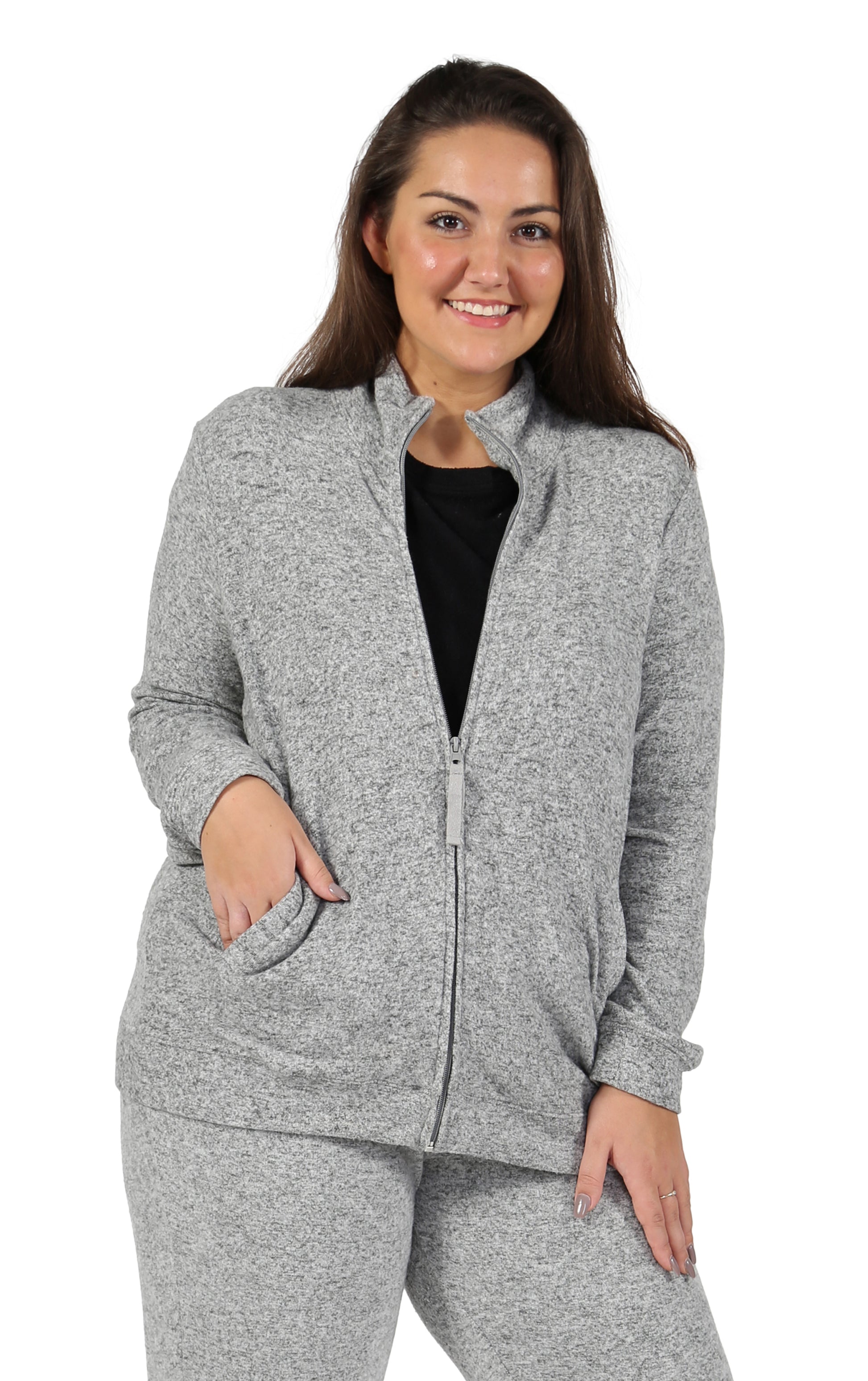 The Comfort Collection Flip Plus Size Jacket - La Cera