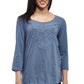 Embroidered Knit Top