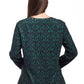 La Cera Baroque Print Pullover Top - La Cera