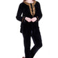 Gold Leaf Velour Plus Size Top - La Cera