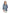 Pleat Front Printed Rayon Top - La Cera