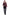 Burgundy Floral Jacket - La Cera